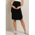 thumbnail image 4 of Ruched Maternity Terry Knit Skirt, 4 of 4
