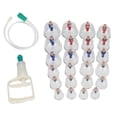 thumbnail image 2 of Milaget Professional Cupping Equipment 24 Cups Set with Pumping Handle & English Manual, 2 of 9