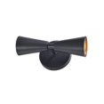 thumbnail image 1 of Kenroy Home 94122BL Tempest 2 Light Sconce, Black, 1 of 1