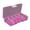 D, variant on Soumake Jewelry Organizer Box Transparent Visible Lightweight Easy to Clean Jewelry Storage Box for Girl
