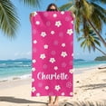 thumbnail image 5 of Custom Beach Towel, Personalized Pool Towel, Bachelorette Bridesmaid Gifts, Custom Name Pool Towels, Kids Beach Towel, 5 of 7