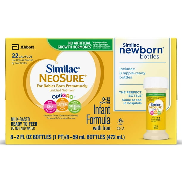 Similac NeoSure Infant Formula with Iron, For Babies Born Prematurely