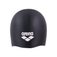 thumbnail image 1 of Gorro de Natación ARENA para Cabello Largo de Silicona, Suave y elástico, Negro y Blanco, 1 of 4