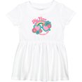 thumbnail image 3 of Inktastic My Oma Loves Me Granddaughter Rainbow Girls Baby Dress, 3 of 5