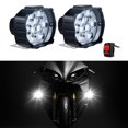 thumbnail image 4 of Motocicleta 15W LED -bicicleta Scooters luces de faro antiebla iluminación auxiliar externa Sunnimix Faro brillante de motocicleta, 4 of 8