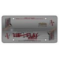 thumbnail image 1 of Cruiser License Plate Cover 76200 Tuf Flat Shield; Smoke Flat; Polycarbonate, 1 of 2