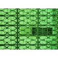 thumbnail image 1 of Ahgly Company Machine Washable Indoor Rectangle Transitional Green Area Rugs, 5' x 8', 1 of 7