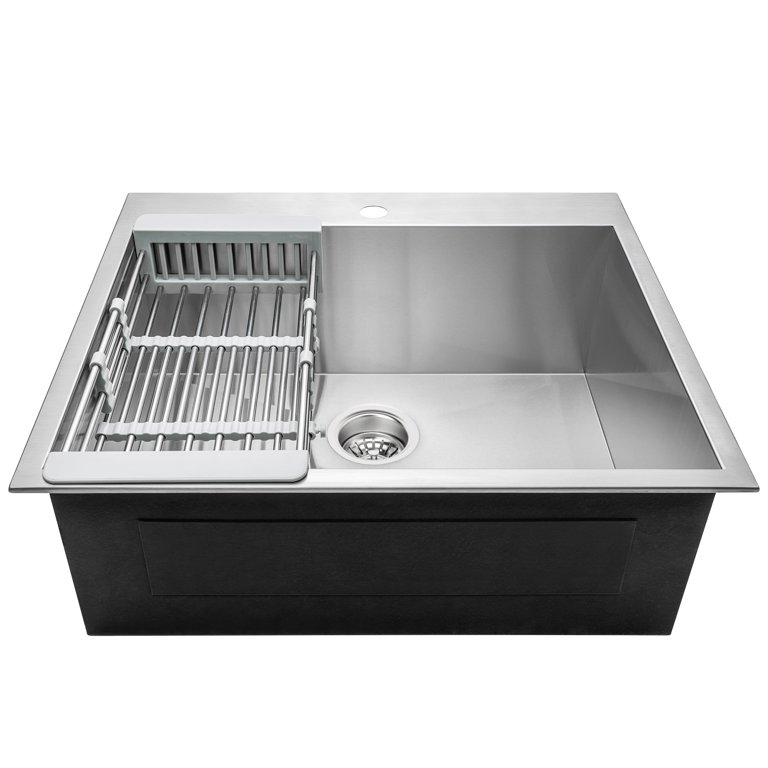 IPT Sinks 18-Gauge 23-Inch X 20-Inch Single Bowl Stainless Steel