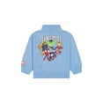 thumbnail image 2 of Spidey and Friends Toddler Girl Quarter Snap Pullover, Sizes 12 Months-5T, 2 of 5