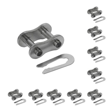 50 SS Stainless Steel Chain Connecting (10PCS)