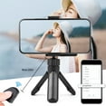 thumbnail image 3 of Wireless Handle Grip for Smartphone Vlog Selfie Phone Holder Stabilizer with Cold Shoe Mount 1/4 Inch Screw Hole Detachable Remote Shutter Replacement for 15/14/13/12 & Android Phones, 3 of 7
