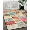 thumbnail image 3 of Ahgly Company Machine Washable Indoor Rectangle Traditional Rust Pink Area Rugs, 7' x 9', 3 of 7