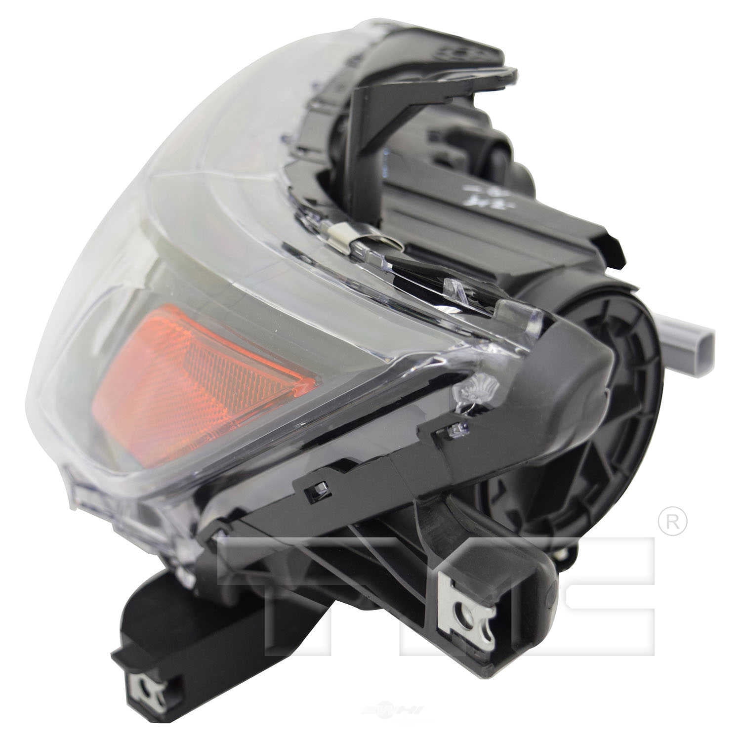 TYC Halogen Headlight Front Lamp for 16-19 Mitsubishi Outlander Left Driver Fits 2018 Mitsubishi Outlander