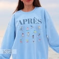 thumbnail image 2 of Après Sweatshirt, Après Ski Club Sweater, Winter Trip Skiing Crewneck, 2 of 5