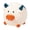 B, variant on mdesiwst Animal Ball Dog Toy Latex Squeaky Pig Chick Cow Dog Chew Toy Interactive Dog Training Toy for Toss-and-Catch Fetch Game