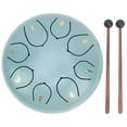 thumbnail image 1 of FLAMEEN Langue Tambour 8 Note Éthéré Sanskrit Main Pan Percussion Instrument de Mousse Bleu 6 en 2973103, Instrument de Percussion, Tambour de Langue, 1 of 8