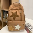 thumbnail image 3 of Mochila para Laptop Vintage Mujeres Grandes Capacidad Ajustable Correa Apliques Niñas Diaria, 3 of 9