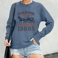 thumbnail image 2 of FYEGRE Women Retro Please Be Patient With Me I'm From The 1900s Sweatshirt, Funny Please Be Patient With Me Sweatshirt Navy M, 2 of 2