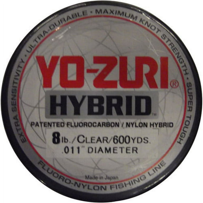 Yo-Zuri Hybrid Line, 8lb, 600yd, Clear