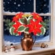 thumbnail image 1 of Ramo de Flores Artificiales de Piñas Navideñas con Asa de Flores Rojas Grandes, Agujas de Pino Artificiales, Arreglos para El Hogar, Flores Decorativas, 1 of 6