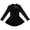 Black, variant on renvena Women Girls Figure Ice Skating Dress Long Sleeve Skirted Leotard Competition Costumes