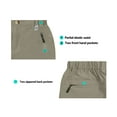thumbnail image 3 of Mapamyumco Women’s Hiking Shorts Quick Dry Stretch for Golf Outdoor Camping Travel, Zipper Pockets Sage M, 3 of 7