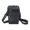 thumbnail image 2 of Zentra Hairdresser Scissors Bag, Hair Stylist Tools Pouch, Black, Lightweight, Scissors, 2 of 10