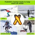 thumbnail image 2 of Heated Insoles USB Electric Heated Insoles for Women Men Washable to DIY Cut Insoles Foot Warmers for Hunting Hiking Skiing (Size 8-12), 2 of 5