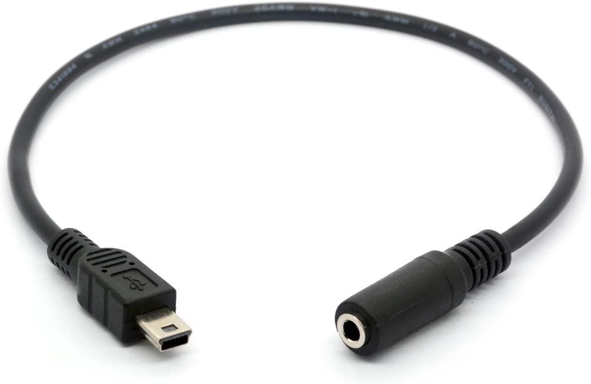 Micro USB Male to 3.5mm AUX Audio Cable Cord for Headset Adapter Clip Mic Microphone (Mini Male To 3.5mm - Walmart.com