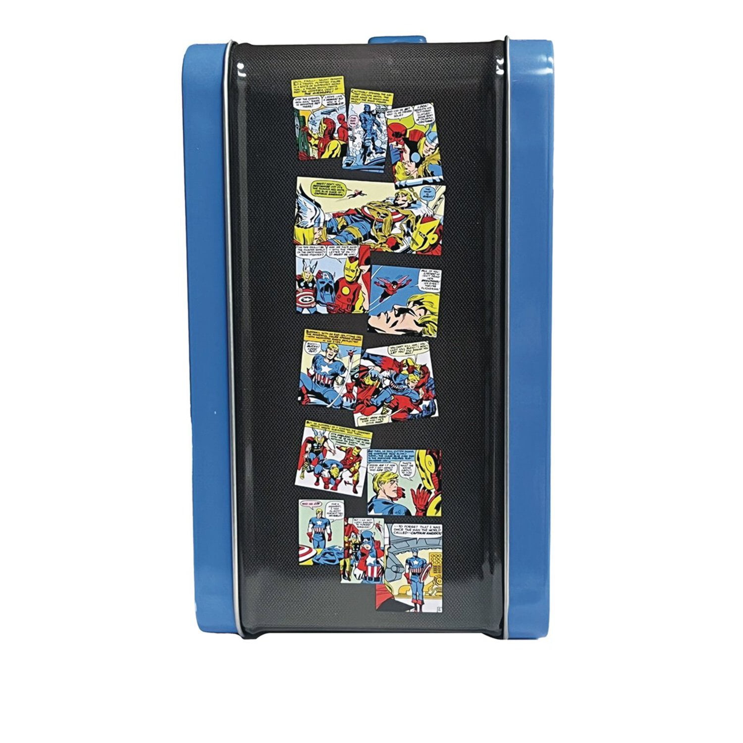 Tin Titans Captain America Classic Px Lunch Box W/bev