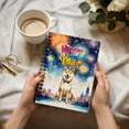 thumbnail image 3 of Happy New Year with Shiba Inu Fireworks Holiday Xmas Winter 2025 Spiral Bound Journal Shibas Dog Lovers Gifts Idea 5x7in Spiral Notebook - 00025, 3 of 5