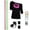 Black%GC100, variant on SJLDQY Carnival Womens 70S 80S Disco Dress Up Fahsion Tops With Headwear Outfits Party Stage Performance Clothes Set