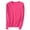 Hot Pink, variant on Turilly Women's Cardigan Sweaters Crew Neck Long Sleeve Plus Oversize Women's Cardigan Knitted Tops Outer