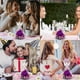 thumbnail image 4 of Regalos de Aniversario para Mujer En Cristal, Regalo de Rosa Navideña., 4 of 6