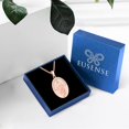 thumbnail image 4 of Collar Eusense con Medalla Milagrosa de la Virgen María bañada en oro rosa, 4 of 8