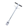 thumbnail image 2 of DYNWAVECA Lawn Plug Garden Tool Manual Transplanter Nonslip Long Handle Bulb Planter Soil Sampler for Weeding Garden Transplanting Farm 7.7cm Diameter, 2 of 10
