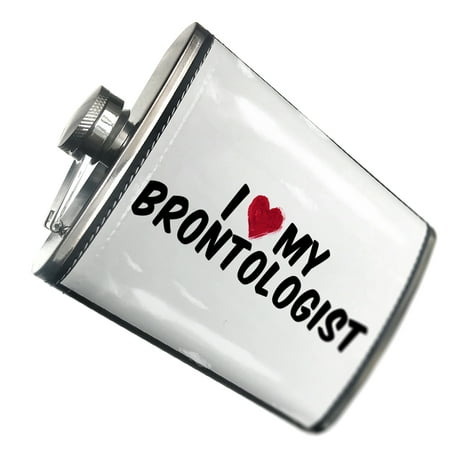 

NEONBLOND Flask I heart love my Brontologist