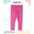 thumbnail image 3 of Disney Minnie Mouse Girls’ Lenticular Fleece Hoodie and Legging Set with Glitter Detail, 2-Piece Outfit (Pink, 4T), 3 of 5