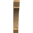 thumbnail image 2 of Ekena Millwork 5 1/2"W x 34"D x 34"H Thorton Slat Smooth Bracket, Western Red Cedar, 2 of 4