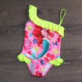 thumbnail image 2 of Girls One Piece Swimsuits Swimwear Mermaid Bathing Suit Ruffle Beachwear, 2 of 5