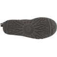 thumbnail image 4 of UGG W CUSTOMIZABLE BAILEY BOW MINI Boots Charcoal, 4 of 8
