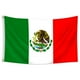 thumbnail image 1 of Bandera nacional de México, 150 x 90 cm, 100% poliéster, duradera, 1 of 3