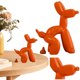 thumbnail image 1 of Figuras Funny Globo Caca Resina Sculpture Ornament () Naranja, 1 of 9