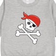 thumbnail image 3 of Inktastic Pirate Skull and Crossbones Toddler Sweatshirt, 3 of 4