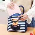 thumbnail image 3 of Lunch Bag Cartoon Space-saving Polyester Insulated Thermal Lunch Box for Kids, 3 of 7