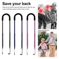thumbnail image 4 of Sioweci Children Bike Safety Trainer Handle Non-slip Sponge Wrapped Heavy Duty Kids Cycling Learning Bike Balance Push Bar Bike Accessories Pink, 4 of 13