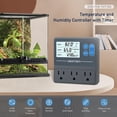 thumbnail image 2 of Controlador de temperatura y humedad DIGITEN THT103 Reptile, 2 of 7