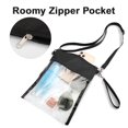 thumbnail image 2 of Clear Crossbody Bag, TSV Waterproof Shoulder Purse Bag with Adjustable Strap for Women and Men, Stadium Approved, 2 of 9