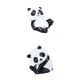 thumbnail image 1 of Adorno de escultura de panda perfecl 2 pandas resina 8cmx4.5cmx4cm 6cmx4cmx4.5cm, 1 of 7