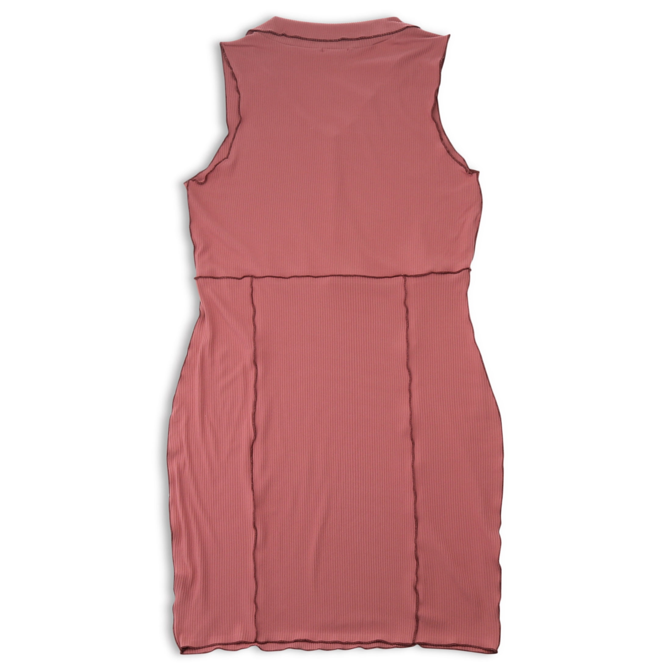 Derek Heart Juniors' Plus Size Exposed Seam Polo Dress